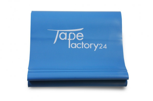 Tapefactory24 Fitnessband 200cm x 15cm Zugstärke schwer in blau