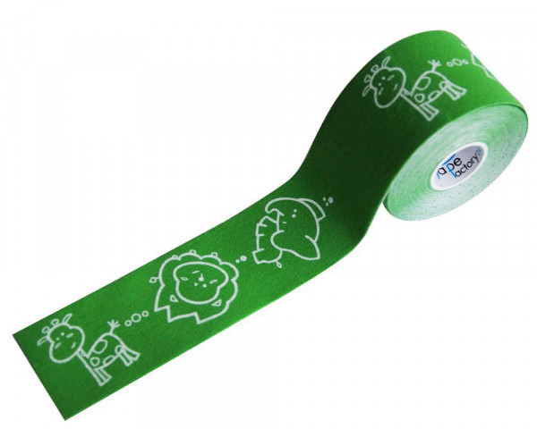 Tapefactory24 4 Kids Kinesiologie Tape grün